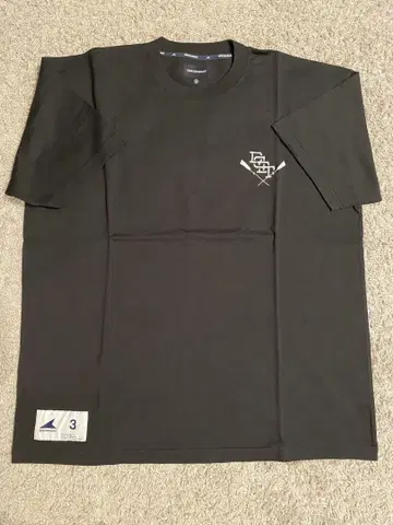 25SS DESCENDANT 블랙 티셔츠 사이즈 3
