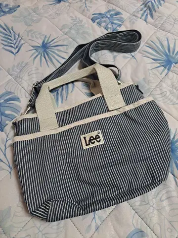 LEE 2WAY 데님 숄더 백