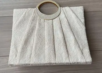 파티 백 포멀 백 클러치 백 베이지 2way 사양