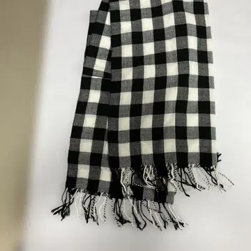 체크 무늬 코튼 머플러, 배송비 포함
