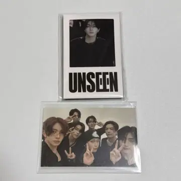 ENHYPEN UNSEEN 클리어 사진 카드 세트