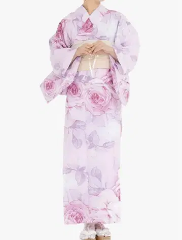 걸리시 꽃무늬 세퍼레이트 유카타