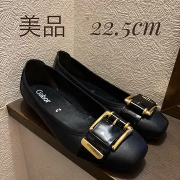 Gabor 버클이 달린 플랫 슈즈 22.5cm