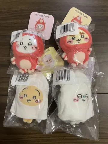 치이카와 (먼작귀) 문어 복권 D상 문어 마스코트 4종 세트