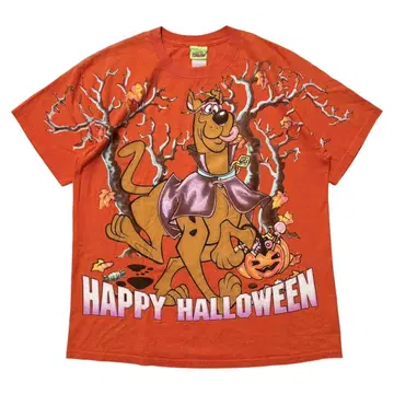 90's SCOOBY-DOO HAPPY HALLOWEEN 티셔츠