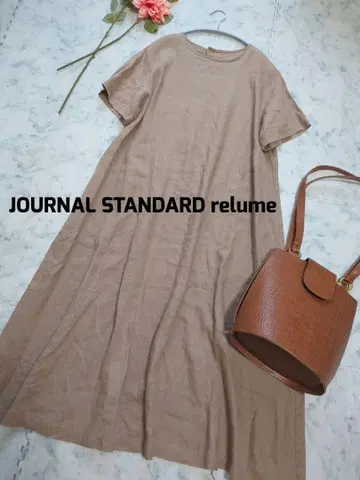 JOURNAL STANDARD relume 린넨 100% 원피스