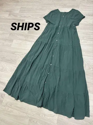 SHIPS 양류 티어드 2WAY 원피스