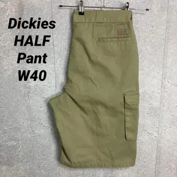 디키즈 카고 팬츠 카키 치노 팬츠 하프 팬츠 W40