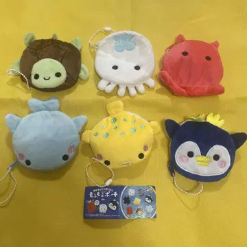 가챠 나카요시 수족관 모후모후 파우치 세트
