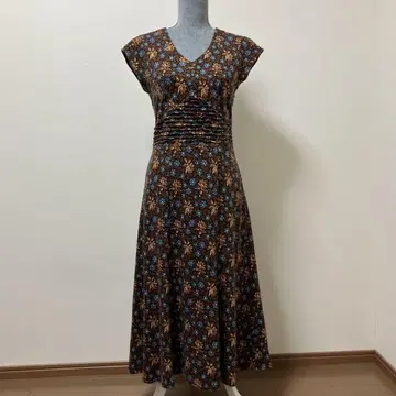 로라 애슐리 꽃 꽃무늬 여름 아트 디자인 원피스