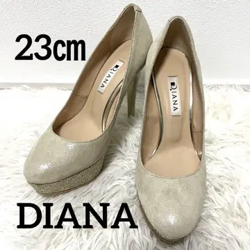 컨디션 최상] DIANA 다이애나 하이힐 23 켤레 결혼식 라메 글리터
