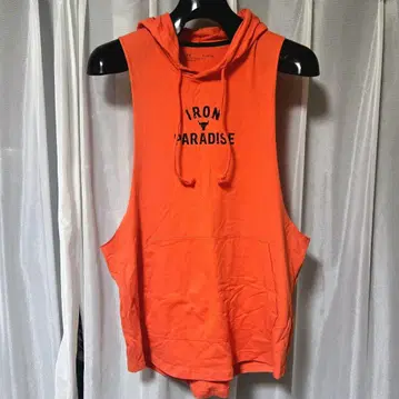 Under Armour Project Rock 후드 부착 탱크탑 XL
