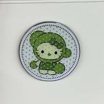 오사카 만국 박람회 일본관 헬로키티 핑 배지 볼 박스