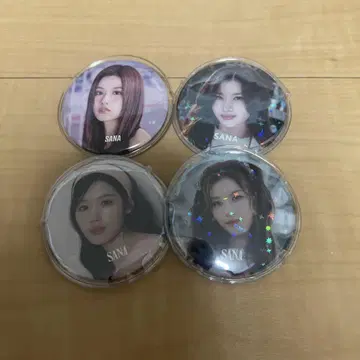 TWICE SANA 사나 캔뱃지 4개 세트