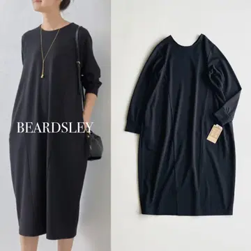 BEARDSLEY 트로미 코쿤 원피스 블랙