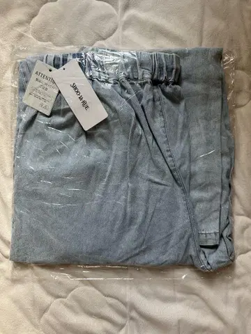 슈라루 데님 이지 와이드 팬츠