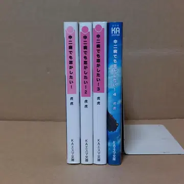중2병이라도 사랑이 하고 싶어요! 전 4권 세트