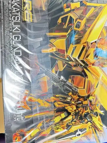 새상품 RG 1/144 아카츠키 건담 오오와시 장비