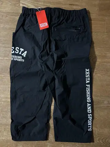 XESTA 발수 크롭 팬츠 M 블랙