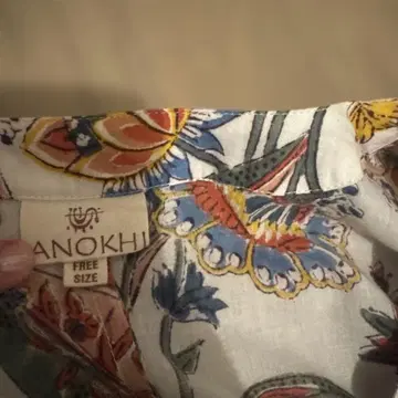 Anokhi 아노키 롱 원피스 긴팔