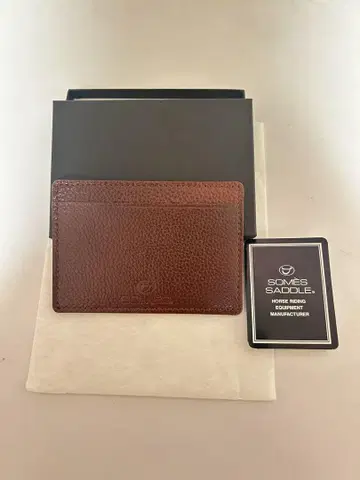 소메스 안장 카드 케이스 남성용