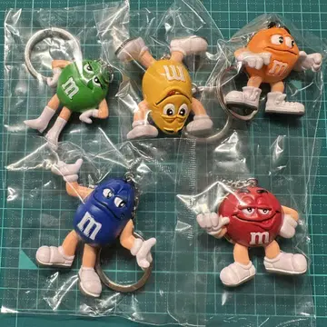 M&M's PVC 키링 키체인 5개 세트 엠앤엠즈 A