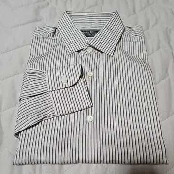 살바토레 페라가모 스트라이프 셔츠 S