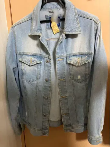 자라 라이트 블루 데님 자켓