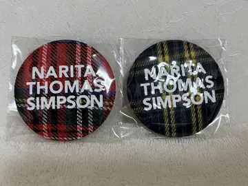 NARITA THOMAS SIMPSON 캔뱃지 2개 세트