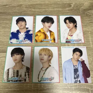 FANTASTICS 포토 카드