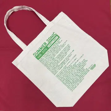 SUMMER SONIC 2008 썸머 소닉 토트백 (에코백) 미사용