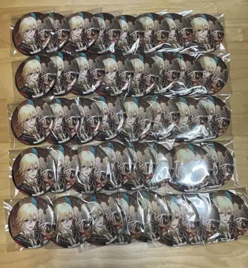 원신 카베 캔뱃지 40개