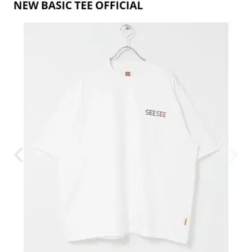 SEESEE NEW BASIC TEE OFFICIAL XL 화이트 셔츠