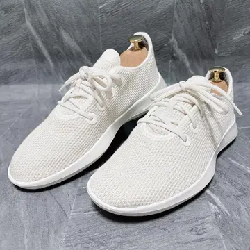 미사용품 allbirds 올 버즈 트리 러너 남성용 화이트
