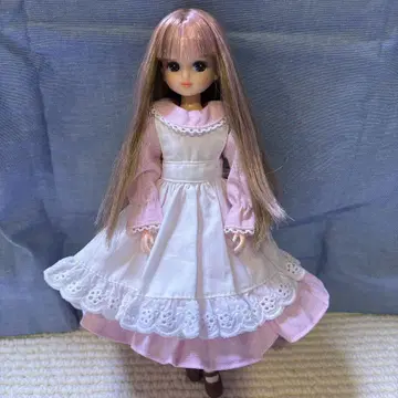 리카짱 캐슬 리카짱 메쉬 컬러 22cm 인형 핑크