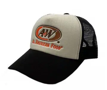 A&W 메쉬 캡 화이트/블랙