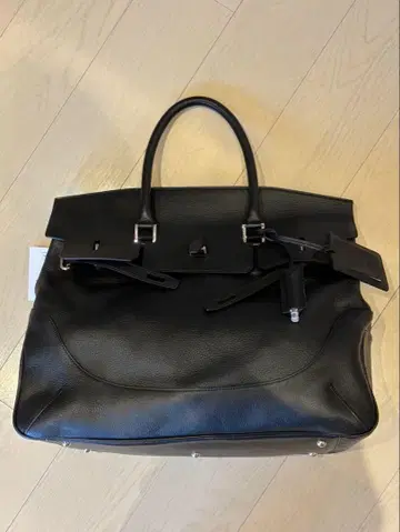 Pelle Morbida 블랙 보스턴 백