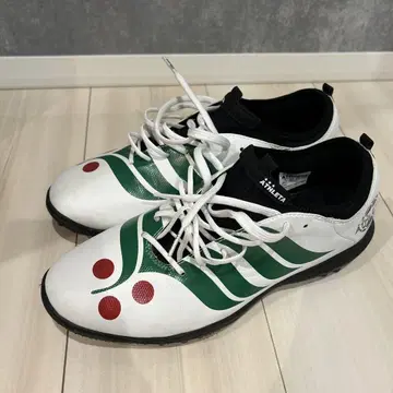 ATHLETA 축구 트레이닝 슈즈 화이트/그린 26.0cm