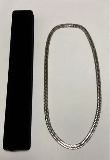 키헤이 목걸이 12면 50cm 42g Silver 925