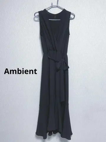 Ambient 슬리브리스 롱 원피스 맥시 이너 포함