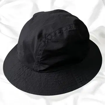새상품급 기지마 타카유키 코튼 린넨 버킷햇 블랙 버킷햇 일본제