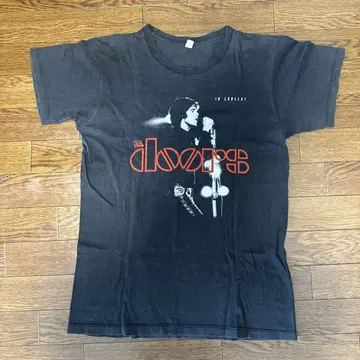 The Doors 콘서트 티셔츠 L 사이즈 블랙