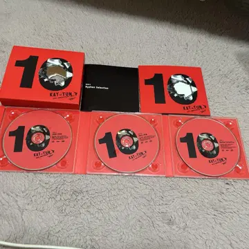 KAT-TUN 10주년 기념 베스트 3장 세트
