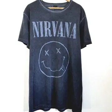 NIRVANA 너바나 티셔츠 셔츠 밴 티 락 티 닐바나 L