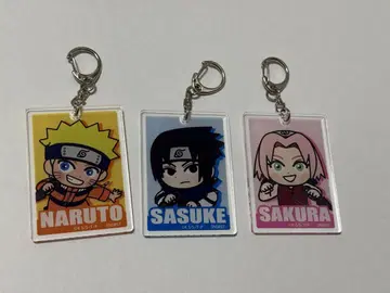 NARUTO 아크릴 키링 컬렉션 나루토 사스케 사쿠라