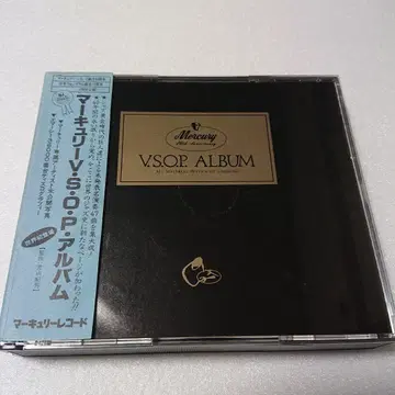 중고 CD 머큐리 V.S.O.P. 앨범 오비 포함 일본 국내판 4장 세트