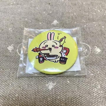 치이카와 (먼작귀) 즐거운 빌리지 뱅가드 캔뱃지 토끼