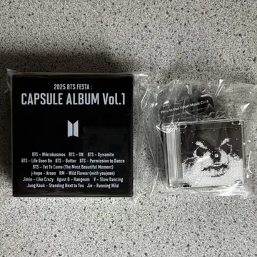 2025 BTS 페스타: 캡슐 앨범 Vol.1 V