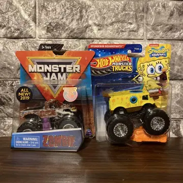 MonsterJamZombie& 핫휠 스펀지밥 미니카