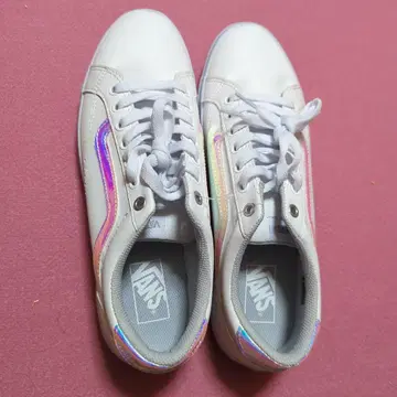 스니커즈 VANS 28.5cm 광택 라인